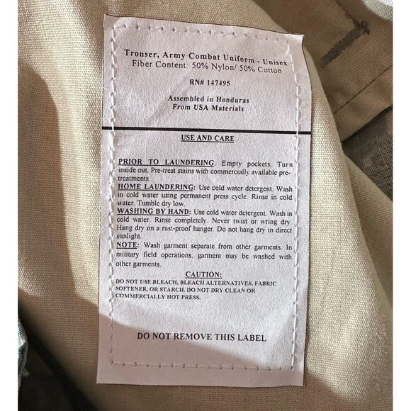 Tru Spec Unisex Small Regular Digital Camo Pants Green Beige Desert Button Fly - Picture 11 of 13